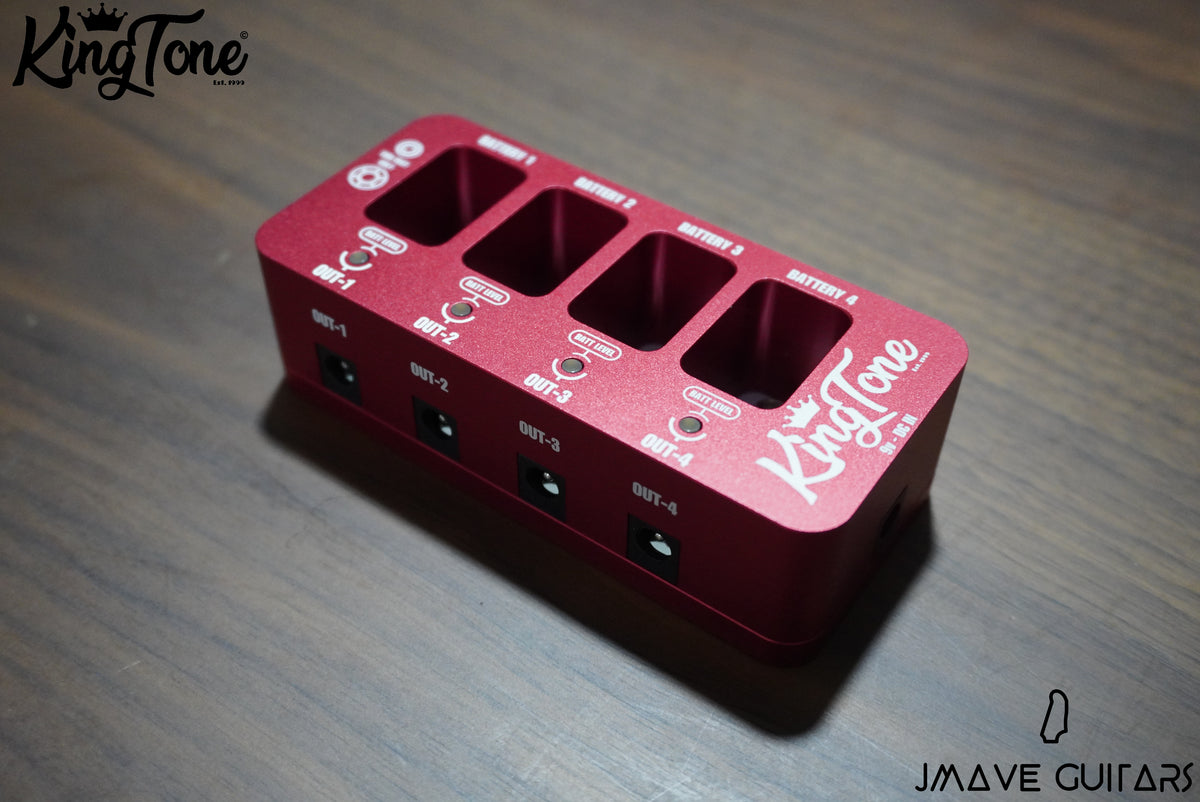 King Tone Guitar Battery Box jMave Guitars jmaveguitars