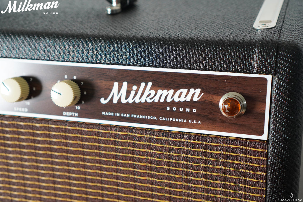 Milkman Sound 20W Creamer in Black Tweed with Master Volume (UK230V) (7419383906501)