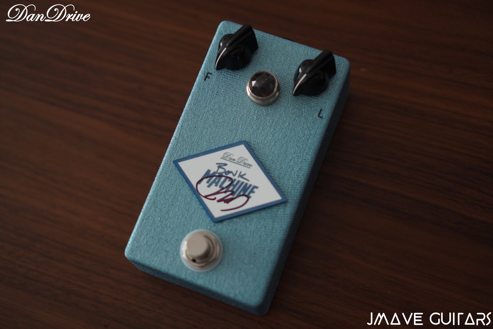 【希少品】DanDrive BONK MACHINE ”blue batch” DanDrive BONK MACHINE blue batch fuzz effector used good
