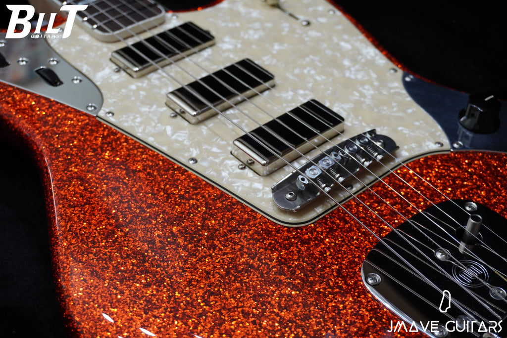 BilT Guitars Relevator Orange Sparkle (4393100968034)