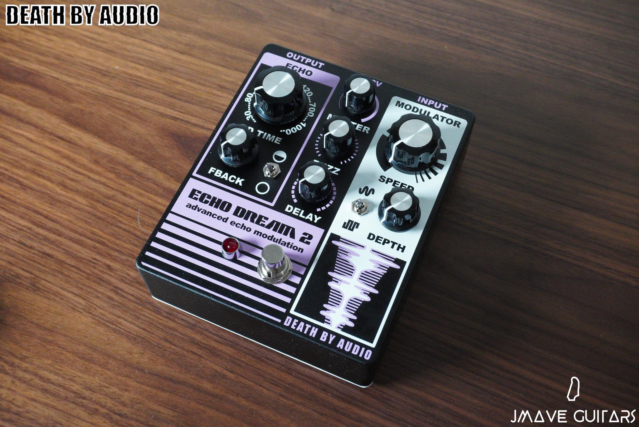 Audio Delay Processor Death By Audio - Modulating Echo With Fuzz