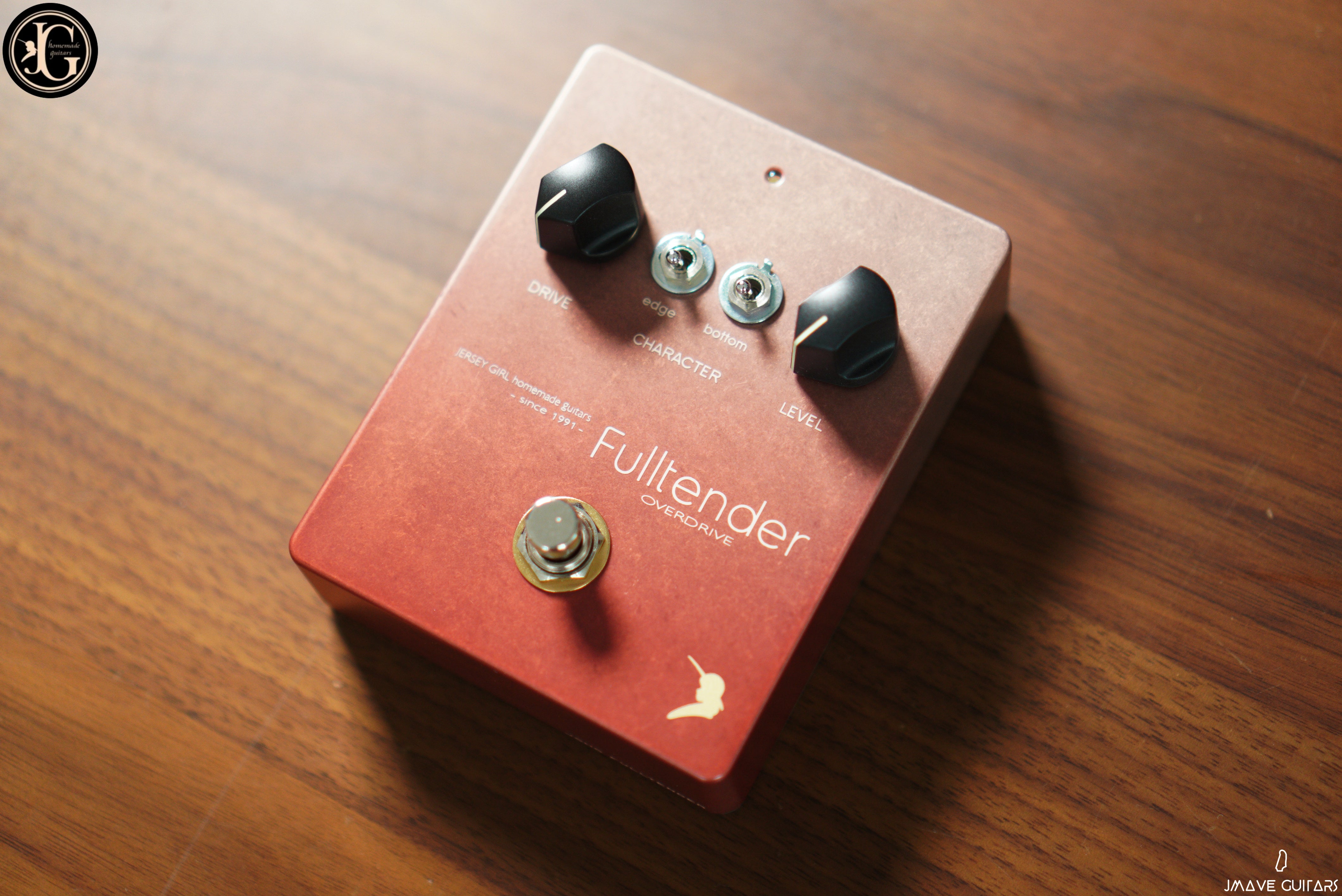 Jersey Girl Handmade Guitars Fulltender Overdrive in Red - jMave Guitars –  jmaveguitars