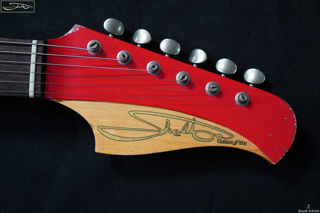 Shelton Guitars Galaxy Flite Vintage Fiesta Red (7406914371781)