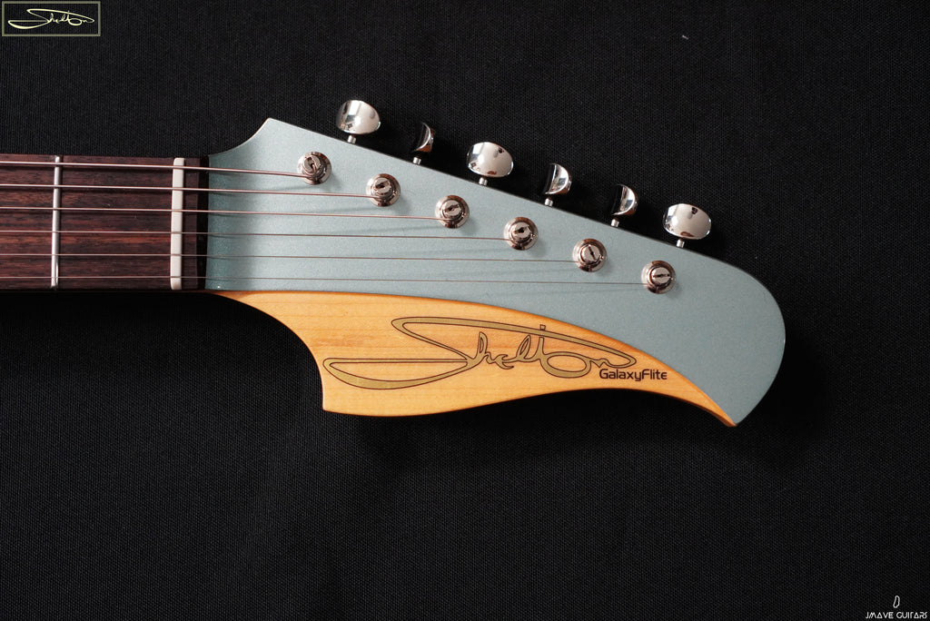 Shelton Guitars Galaxy Flite Vintage Firemist Silver (7406913716421)