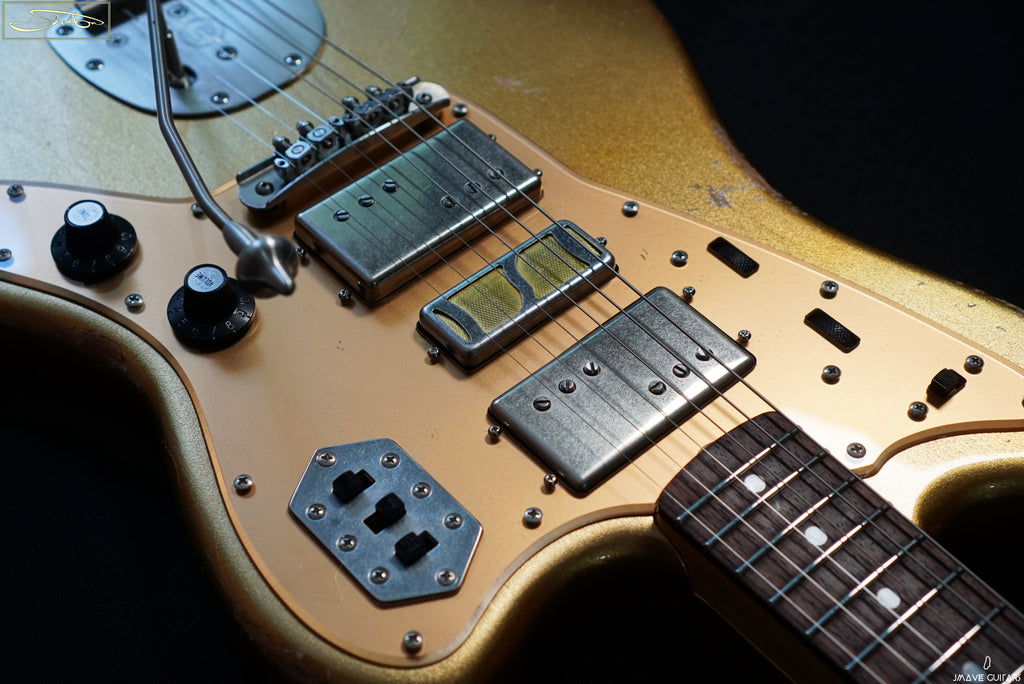 Shelton Guitars Galaxy Flite III Gold (7406913159365)