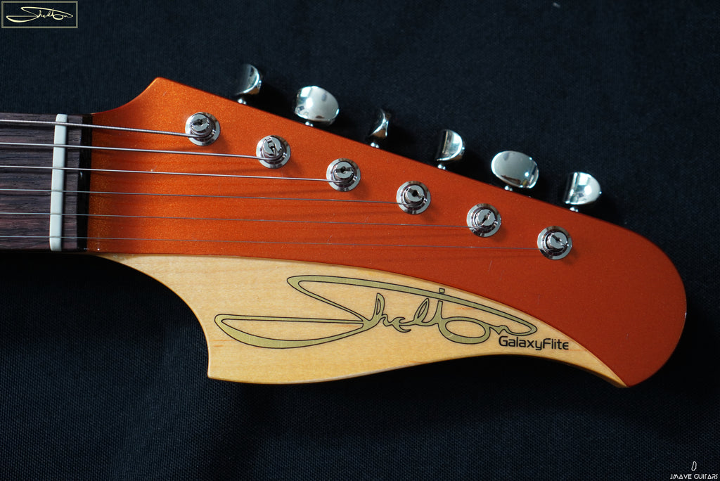 Shelton Guitars Galaxy Flite III Solar Orange (7406914240709)