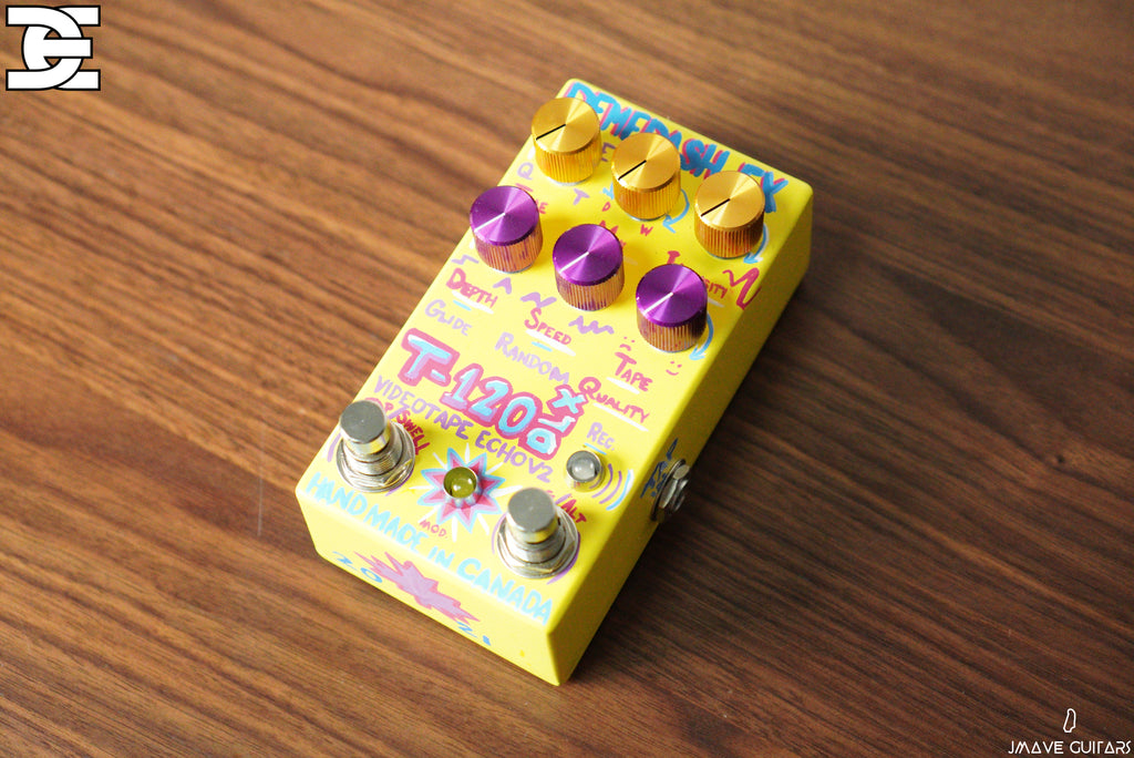 Demedash Effects T120 Deluxe Limited Edition Handpainted Yellow (6848487522501)