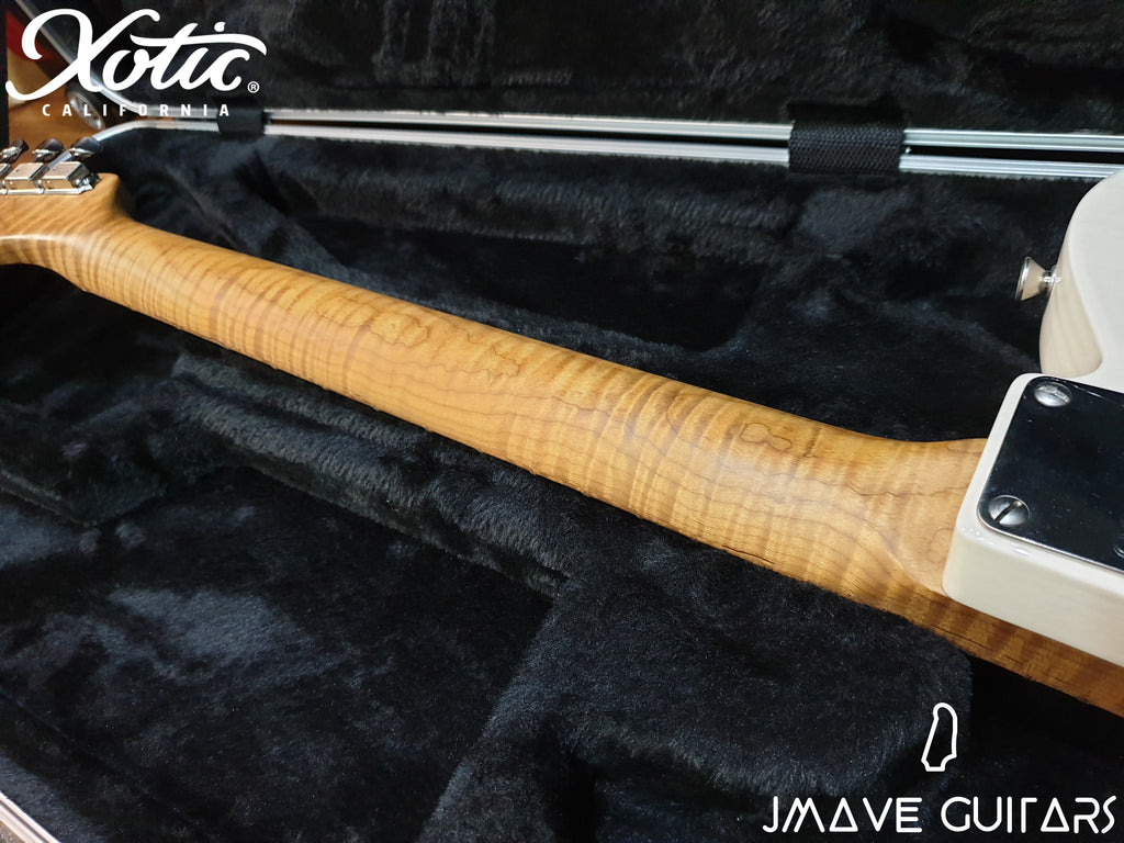 Xotic Guitars XTC-1 Blonde 5A Roasted Flame Maple Neck (4166782091362)