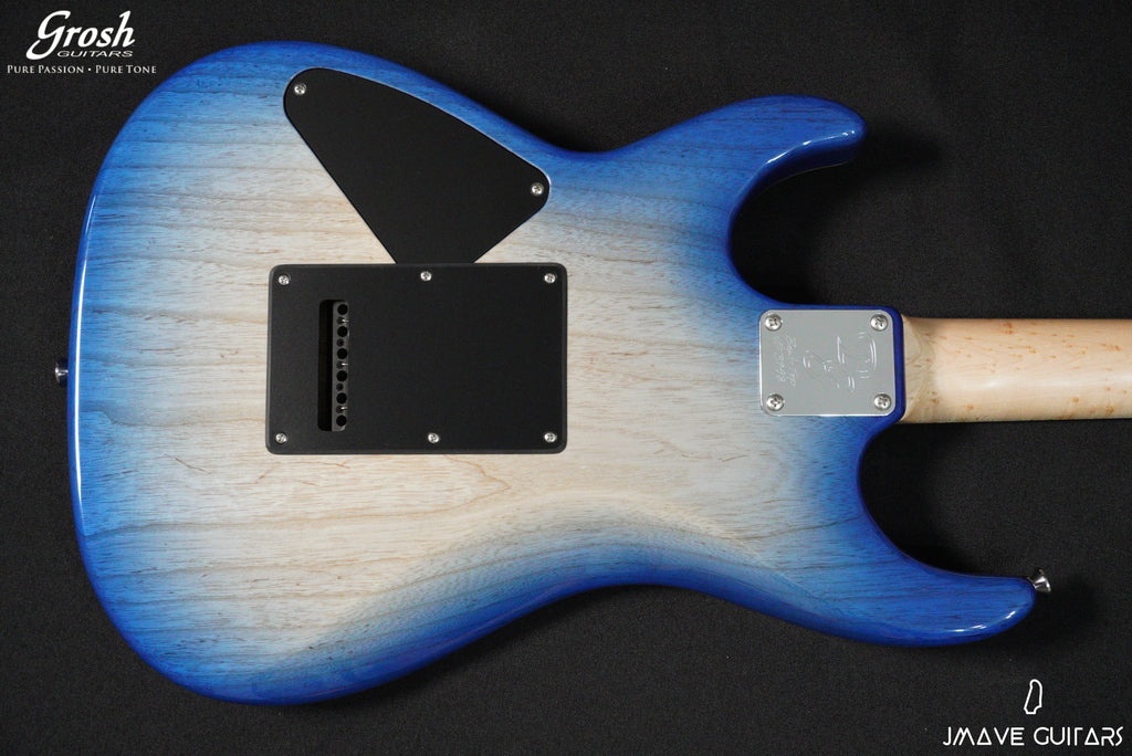 Grosh Guitars Bent Top Blue Burst (6634658103493)