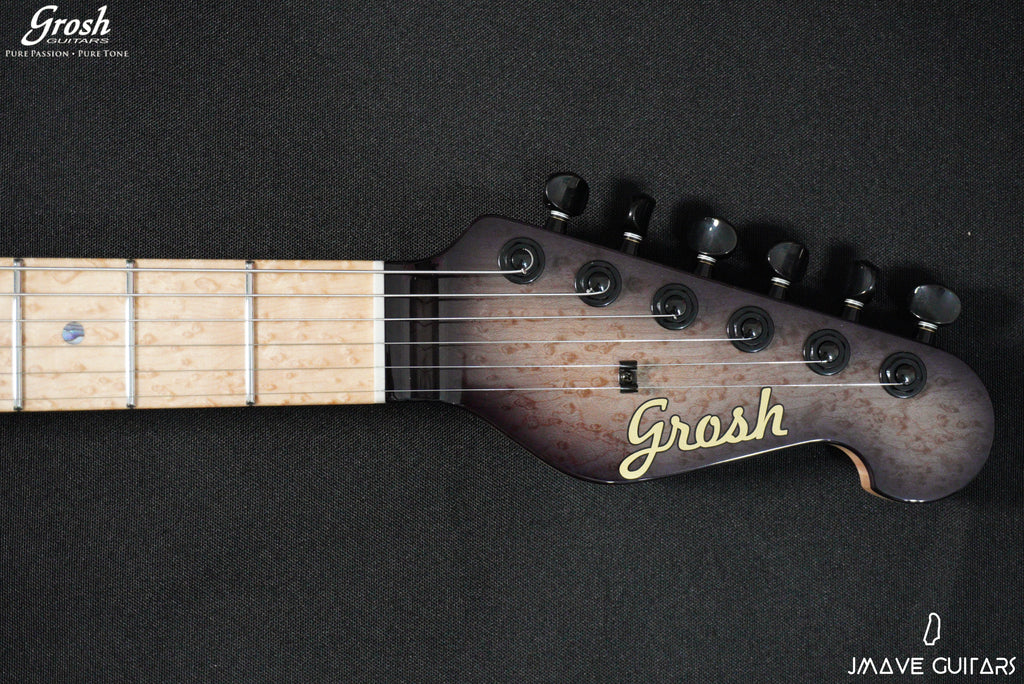 Grosh Guitars NOS Bent Top Black Burst (6634650599621)
