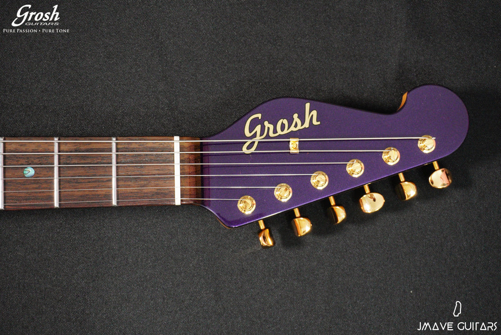 Grosh Guitars NOS Retro Metallic Plum (6634644373701)