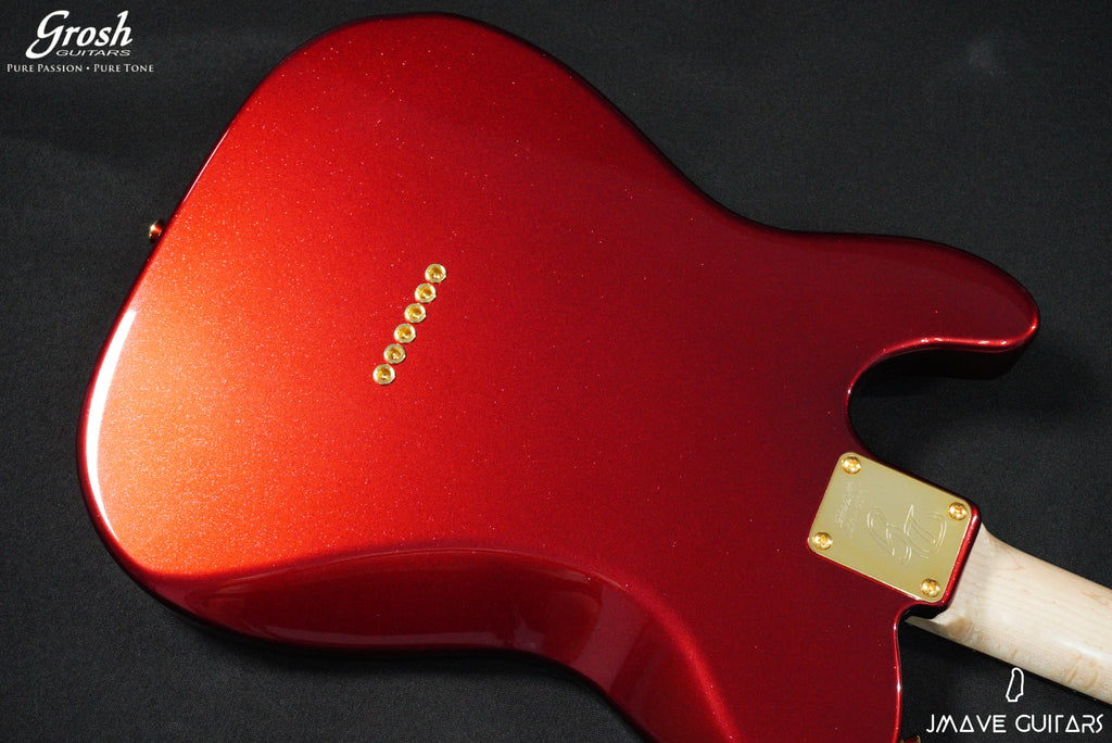 Grosh Guitars NOS Vintage T Dark Cherry Mini-Sparkle (6634658922693)