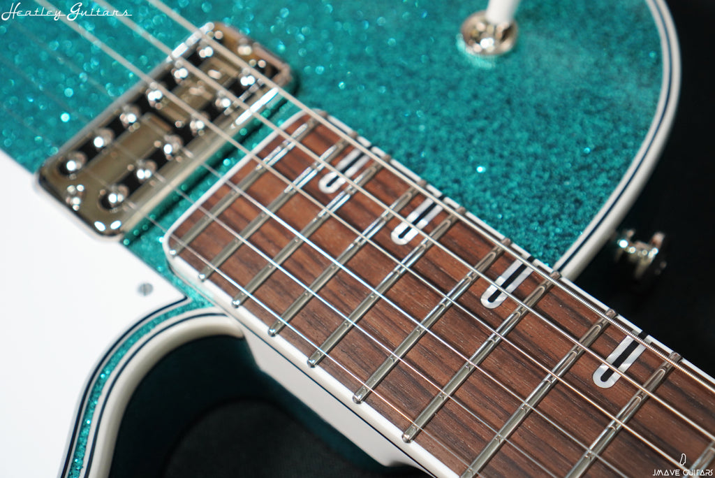 Heatley Guitars The Beaumont Turquoise Sparkle (7173744296133)