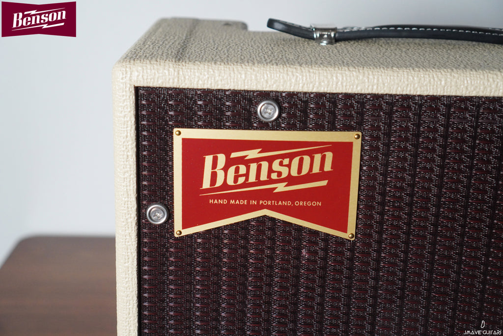 Benson Amps Vinny Reverb Combo Blonde/Purple Grille (7379945586885)