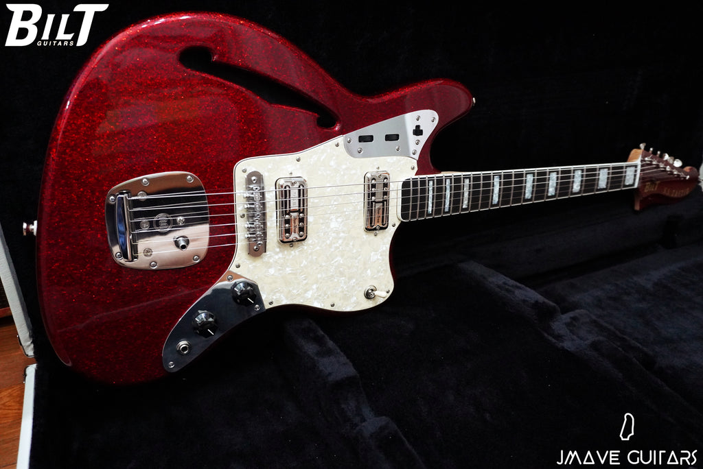 BilT Guitars S.S. Zaftig Red Sparkle (4393094512738)
